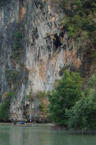 DSC_0516 Climbing at Railay Beach.