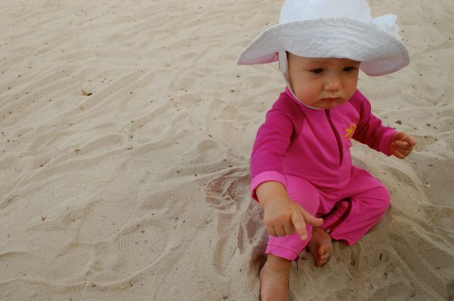 Starting to get used to this sand stuff.