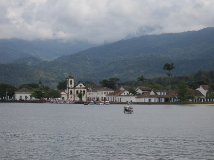 Paraty from the boat.