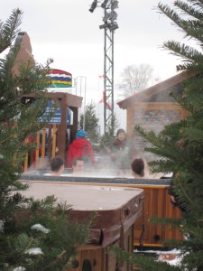 Carnaval hot tubbing.