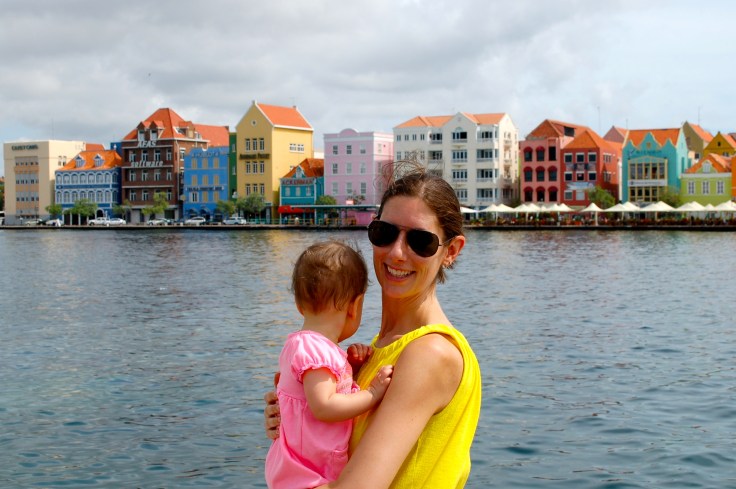 Ella was far to interested the sites to pose for pictures.