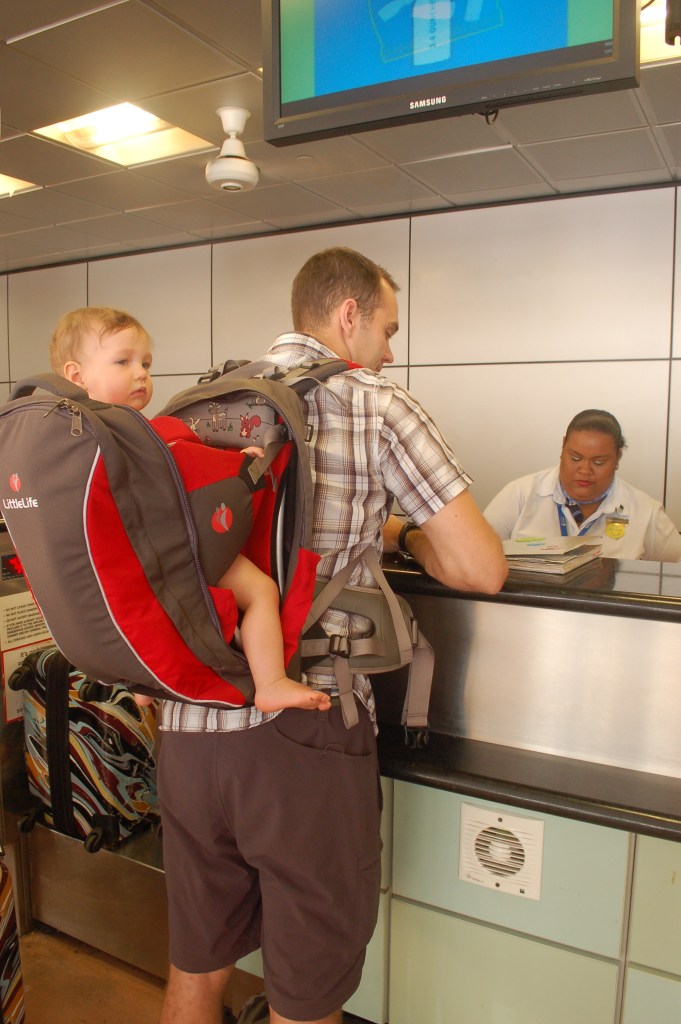 "Ask if I can get more leg room. I'm feeling cramped back here."