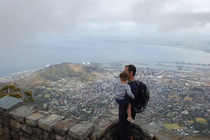 "No daddy. That’s Signal Hill, and that’s the World Cup stadium!"