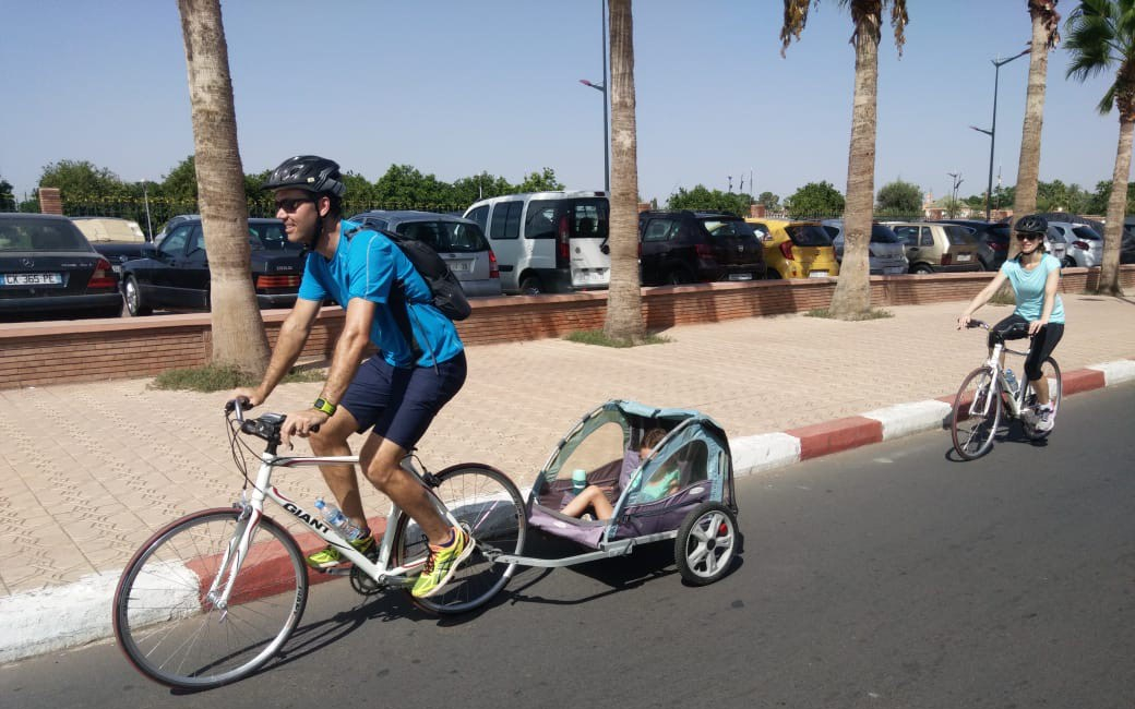 Biking in Marrakech